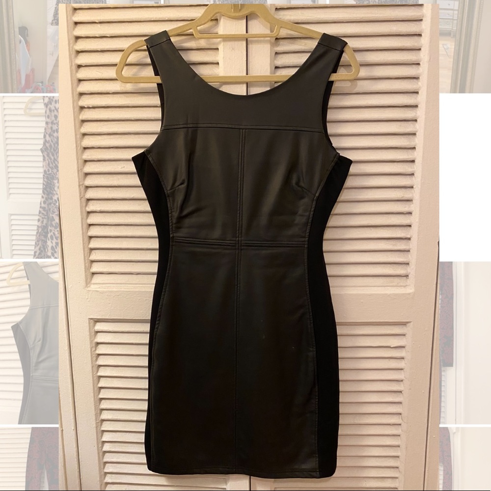 Sanctuary Leather Dress - Size Small